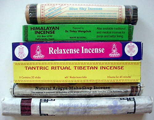 Arogya Tantric Healing Masala ~ TIBETAN INCENSE x 6  